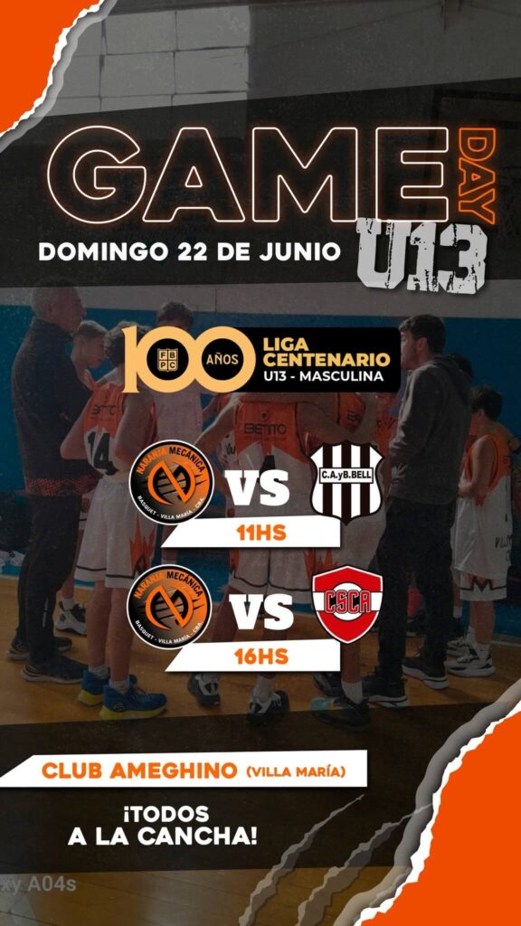 U13 Ameghino GAME DAY